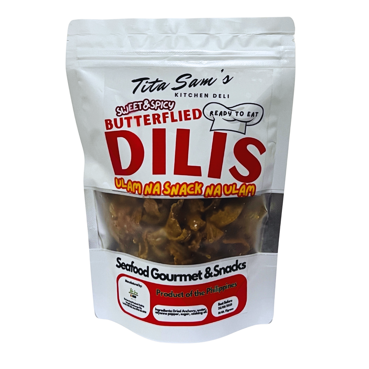 Tita Sam's Kitchen Deli Butterflied Dilis (Sweet & Spicy)