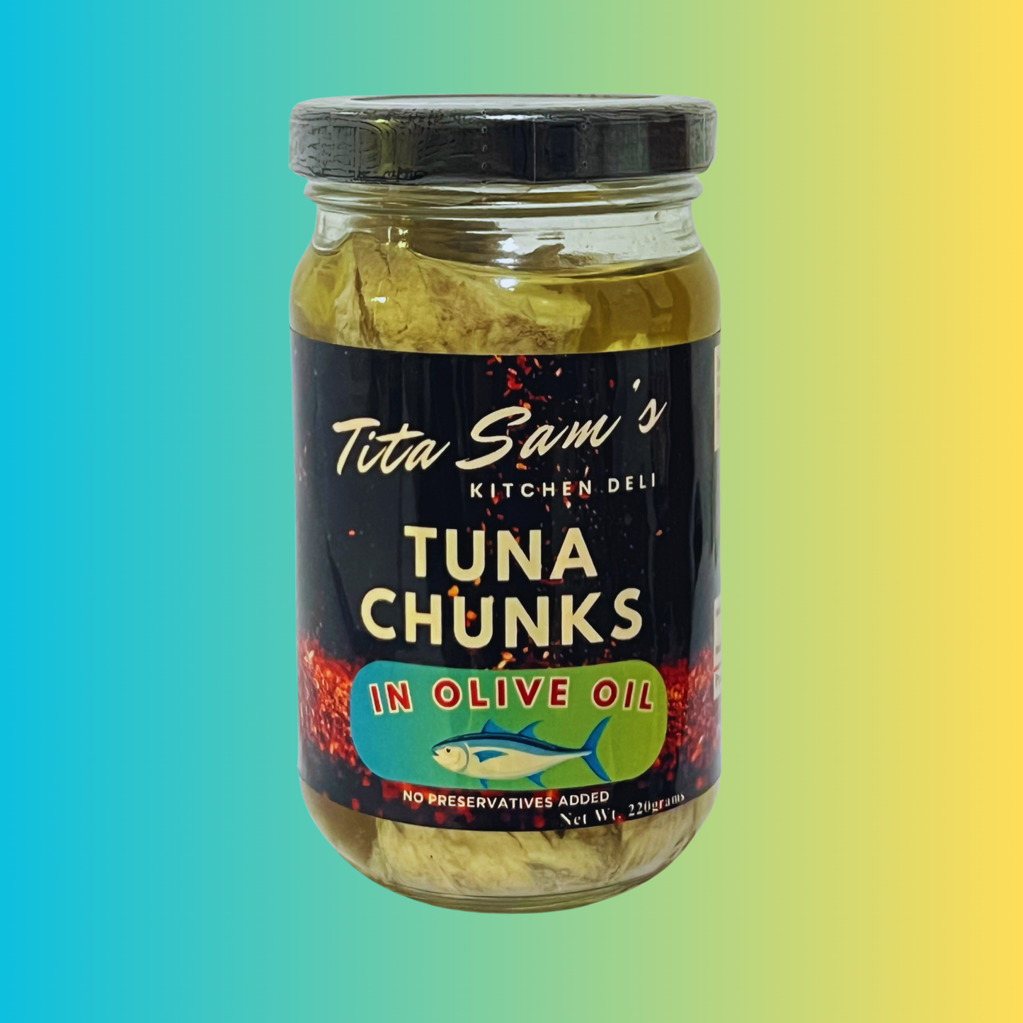 Tita Sam's Kitchen Deli Tuna Chunks in Olive Oil 105g